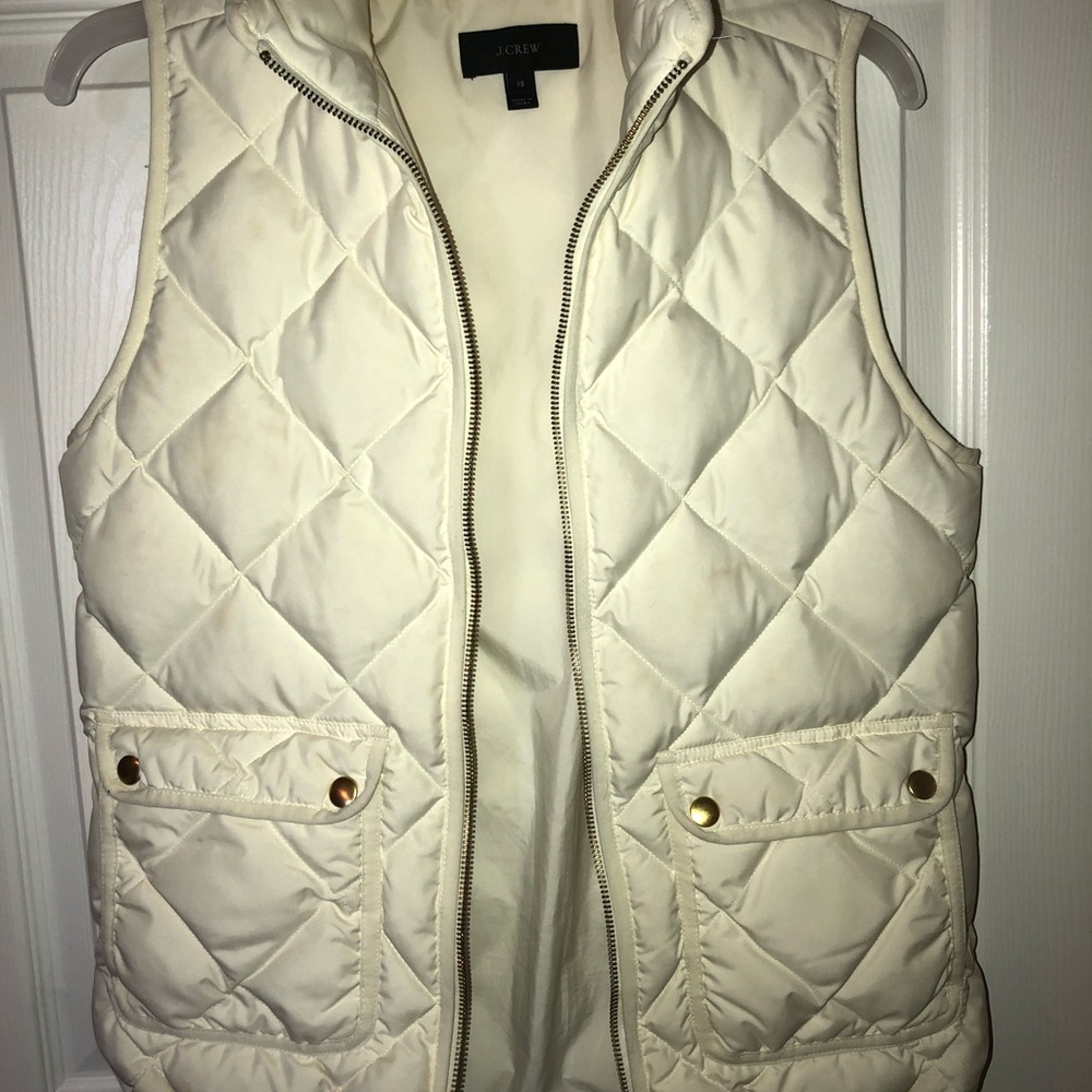 J. Crew Excursion Quilted Down Vest